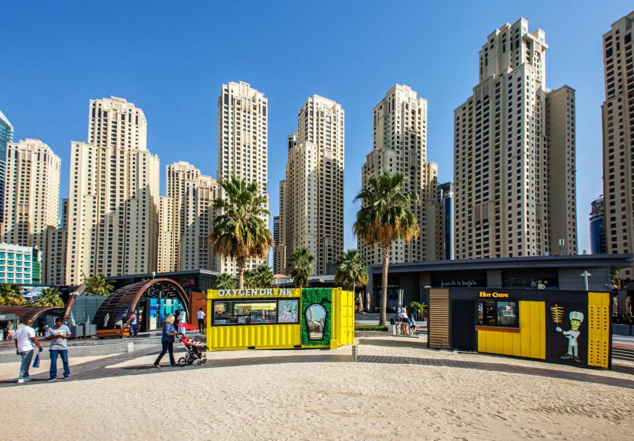 Spacious Sea View Studio At The Beach Jbr Dubai Exterior photo
