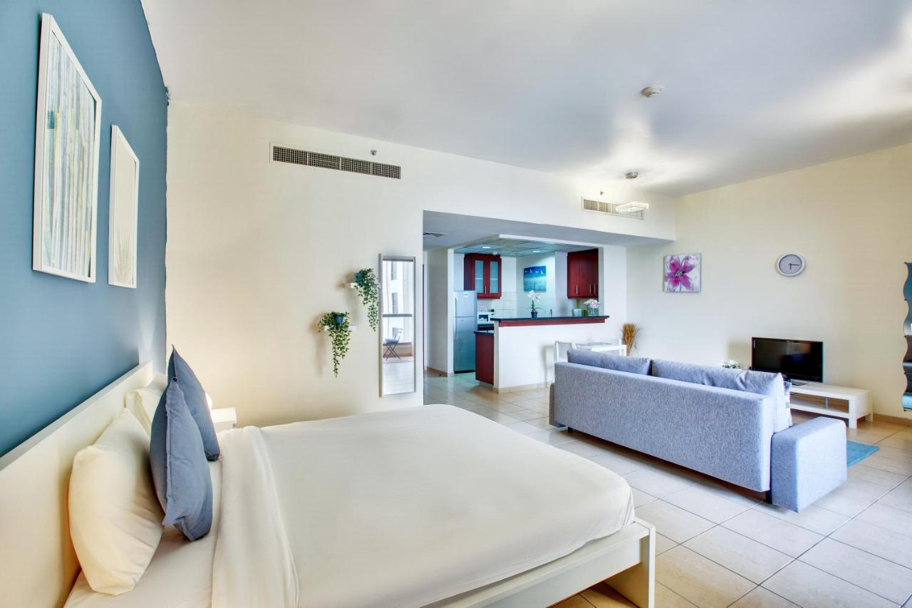 Spacious Sea View Studio At The Beach Jbr Dubai Exterior photo