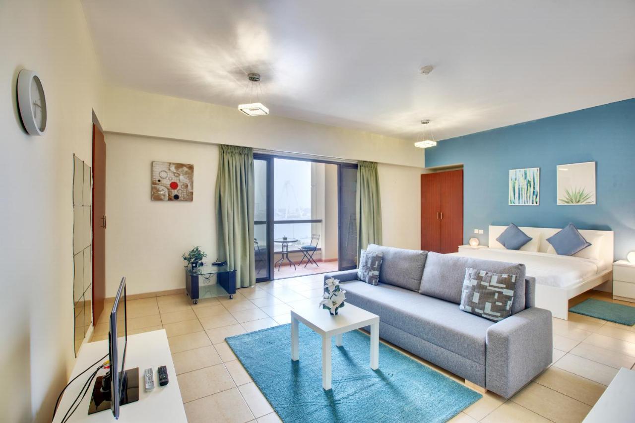 Spacious Sea View Studio At The Beach Jbr Dubai Exterior photo