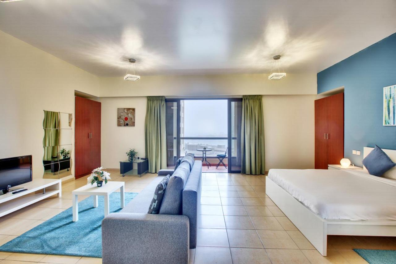 Spacious Sea View Studio At The Beach Jbr Dubai Exterior photo