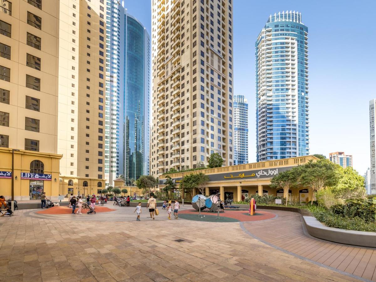 Spacious Sea View Studio At The Beach Jbr Dubai Exterior photo